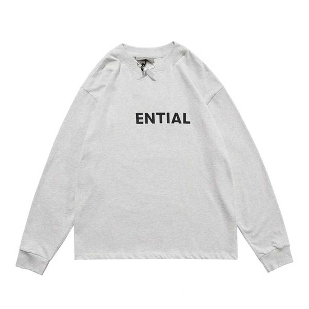 

USA Oversize Skateboard High Street 3D T shirt Men Women Cotton Long Sleeve fashion streetwear Tshirt Matcha Green Multi colors Tee MZUS LL94, Light gray tee