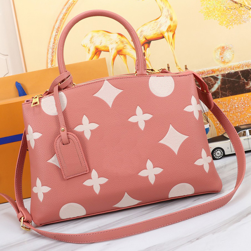 

Leather Shoulder Bag Women designer handbag Tote PETIT PALAIS Messenger Bag M45900 M58914 M58916