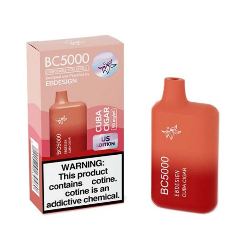 

Good Quality EBdesign BC 5000 With Valid Code Disposable Vape pen E Cigarette elf 5000 Prefilled 13ml Pod 650mah Rechargeable Battery 5% level 24 Colors Starter Kit