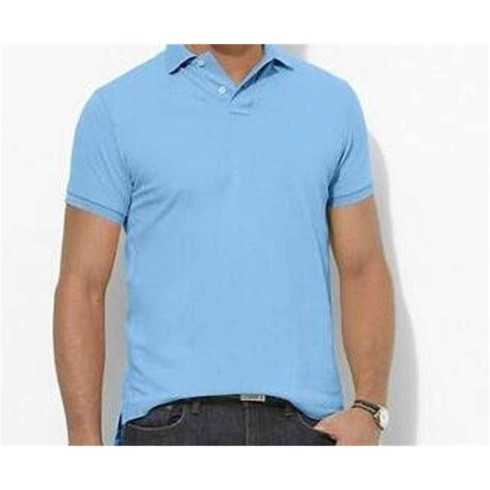 

Hot summer popular embroidery pure Horse Polo Shirts man 100% cotton Men Short Sleeve polos Casual Man's Solid Pony men's clothing Camisa Tee mix 24 colors WK0P, Mix color order