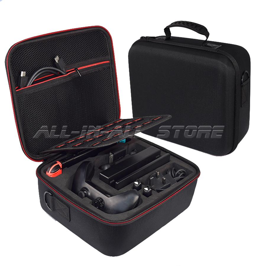 

Organizer Nintend Switch Deluxe Portable Protective Carry Case Travel Carrying Big Storage Bag for Nintendo Switch Console Accessories