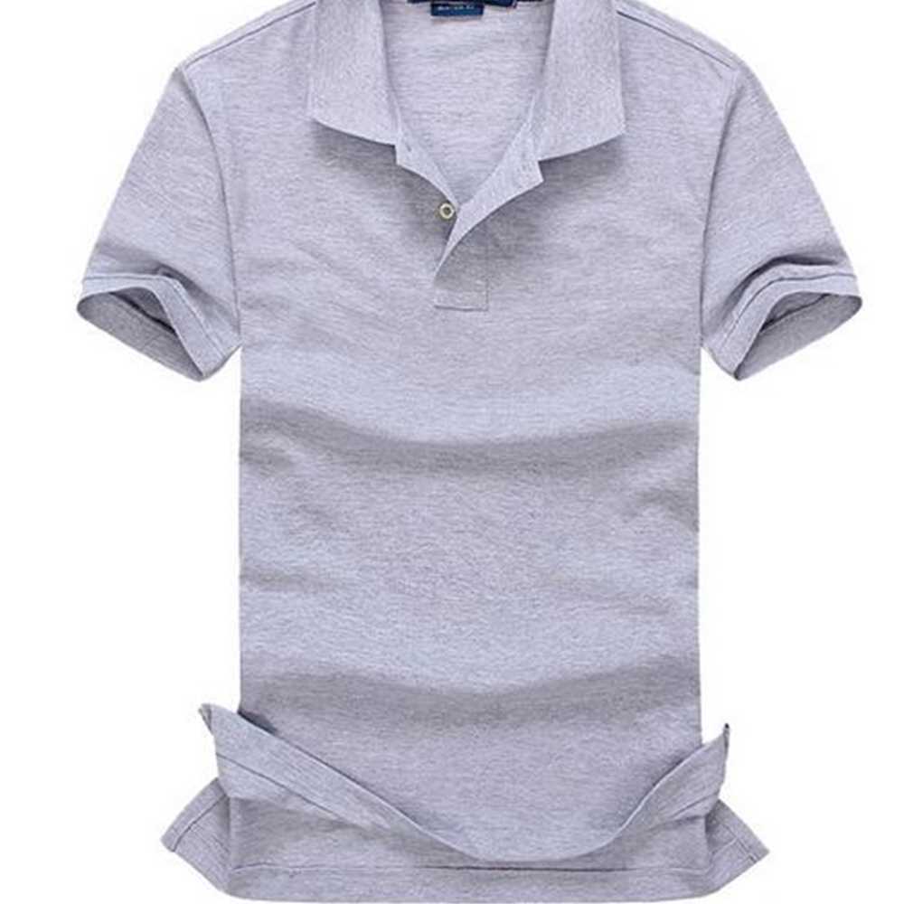 

Hot summer popular embroidery pure Horse Polo Shirts man 100% cotton Men Short Sleeve polos Casual Man's Solid Pony men's clothing Camisa Tee mix 24 colors 662Z, K red
