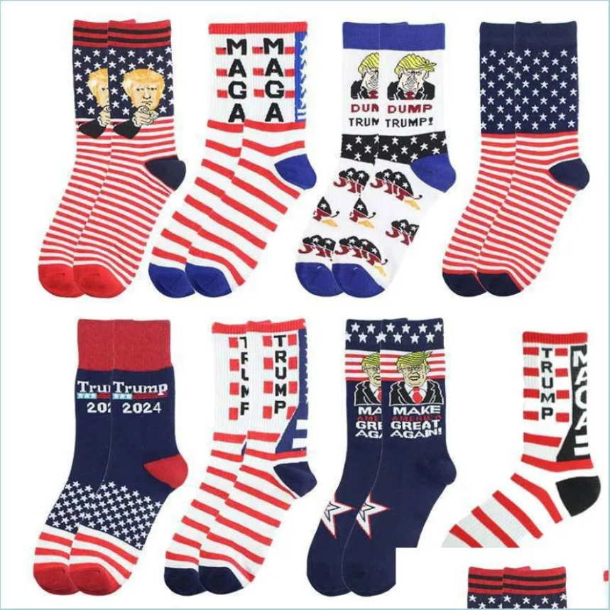 

Party Favor Trump 2024 Socks Make America Again Stockings For Adts Women Men Cotton Sports Drop Delivery Home Garden Festive Supplies A0531
