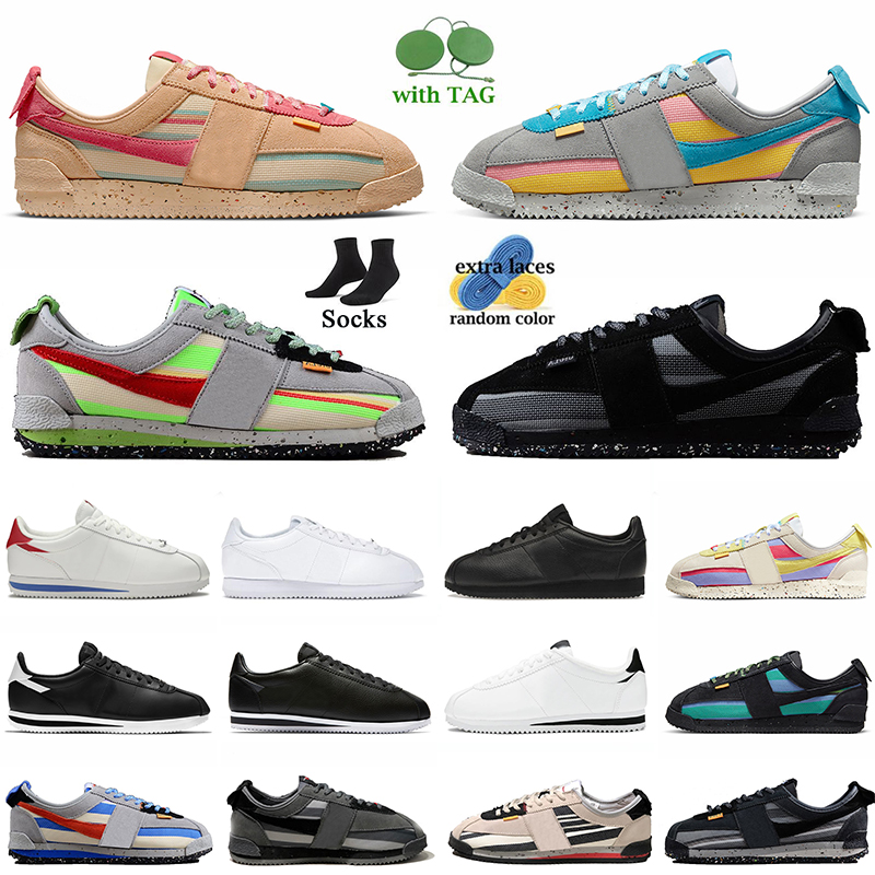 

2023 Classic Union x Cortez SP Designer Casual Shoes for Women Mens Trainers Lemon Frost Light Smoke Grey Basic SL cherry Sesame Platform Men Sneakers Sports, A50 vegan black gum 36-45