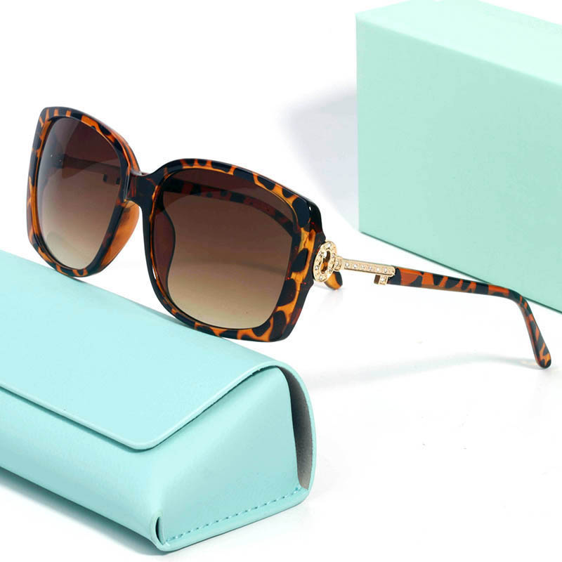 Everlasting classic oversized womens sunglasses diamond key luxury accessories mens sunglasses exquisite design to highlight the unique charm-image-871917592