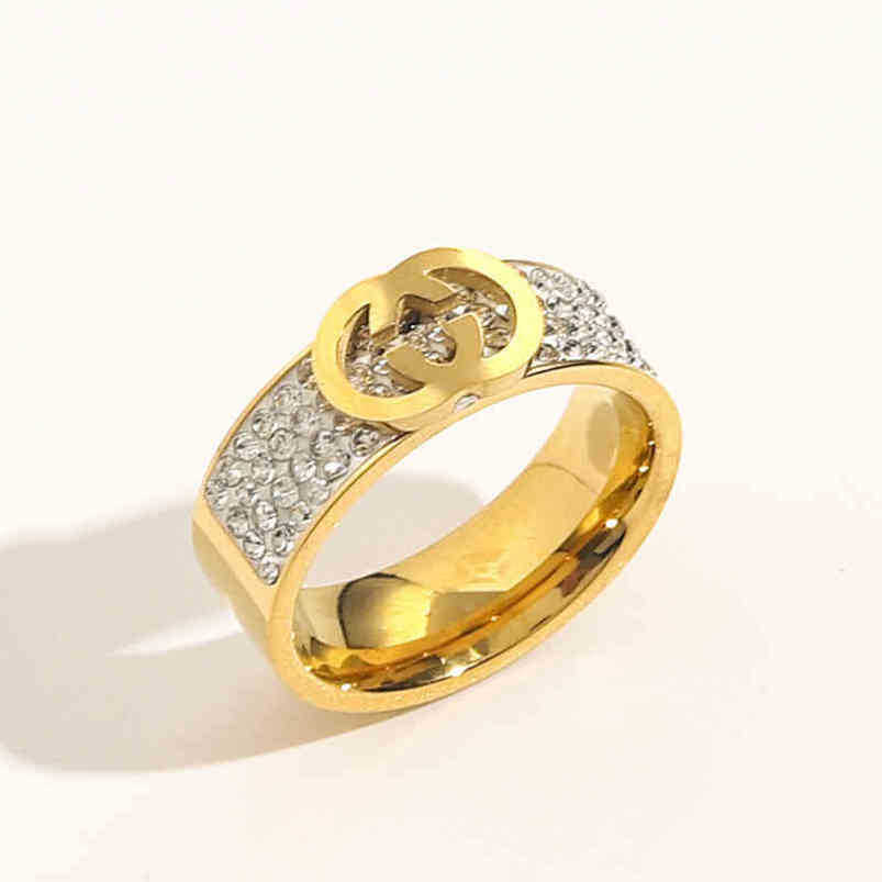 

2023 New designer jewelry bracelet necklace ring gold men's women's wind same diamond