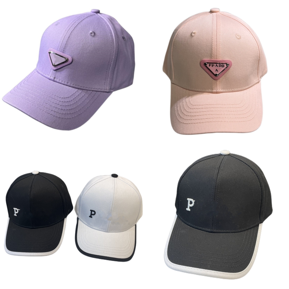 

Luxury hats brand Fashion black and white baseball cap Embroidered letter Internet celebrity summer Sunscreen hat casual fashionable baseball caps Unisex style, Black fisherman's hat