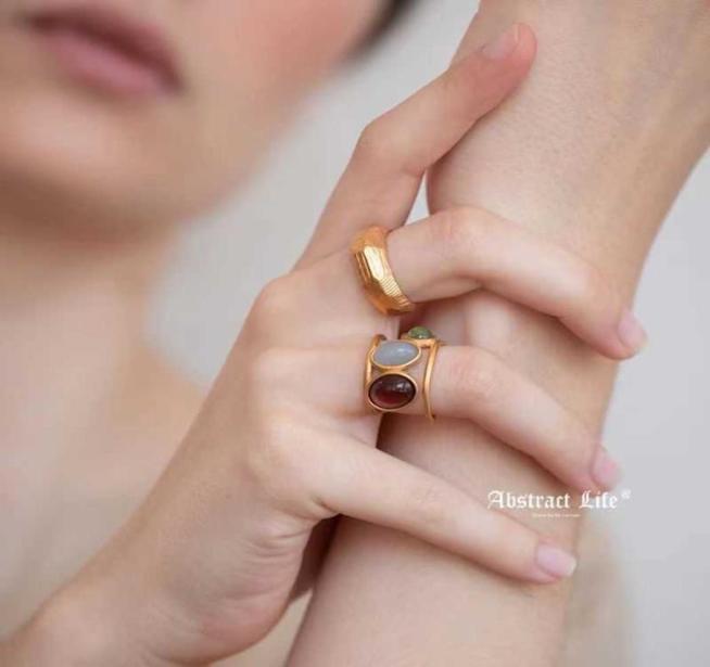 

Joidart designer ring barrow house spanish fashion niche design same small sweet potato6047403