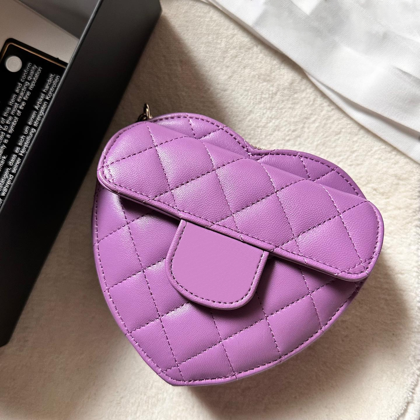 

Luxury half moon 7a Designer Clutch womens CC bag for womens mens handbag Genuine leather quilted heart Bag saddle tote Shoulder CrossBody pink purse chain hobo bags, Purple