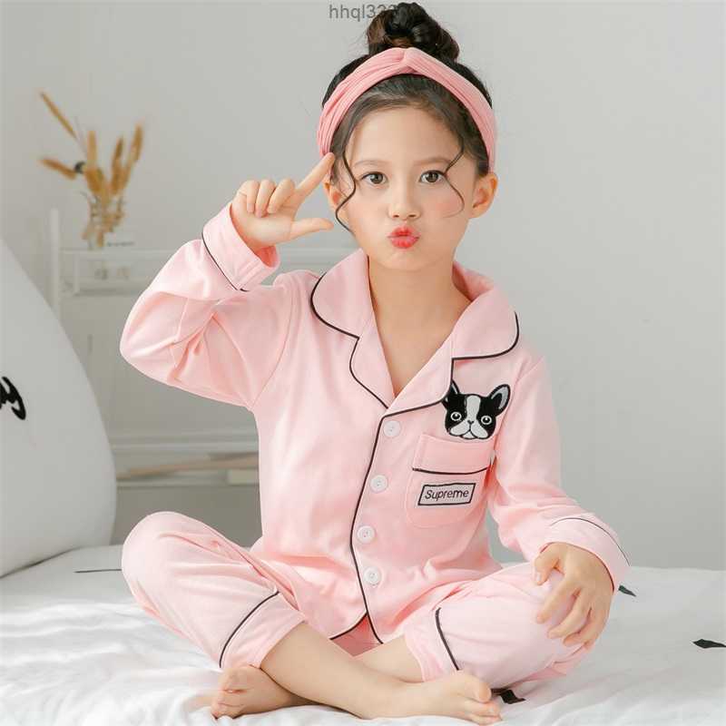 

M8tu Zw3l Spring and Autumn Children&889s Long Sleeved Pajamas Suit for Kids 100%cottonsilk Girls Boys Household Clothes Children Designer 742 V2, Color at picture9