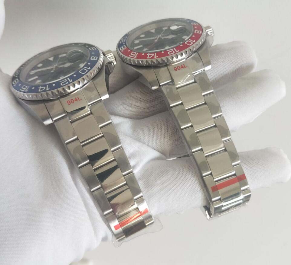 

Classic multi Style Super Quality Mens Wristwatches 40mm Ceramic Bezel Auto Date sapphire Luminous 904 steel 116710 cal. 2813 Mechanical automatic Men's watch, Original box