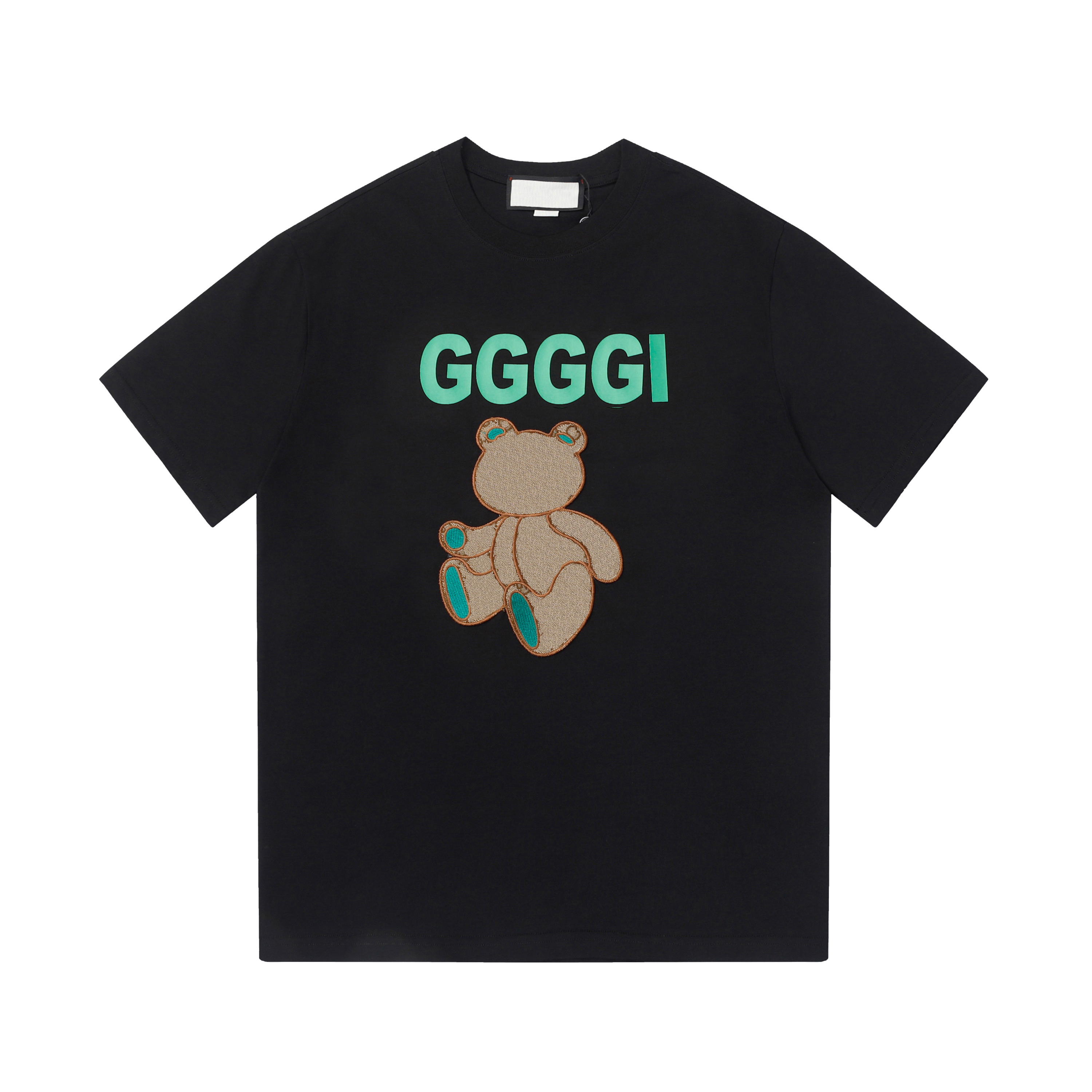 

2023 men designer high quality t-shirt short sleeve fashion casual bear t-shirt couple model men's and women's clothing, 02