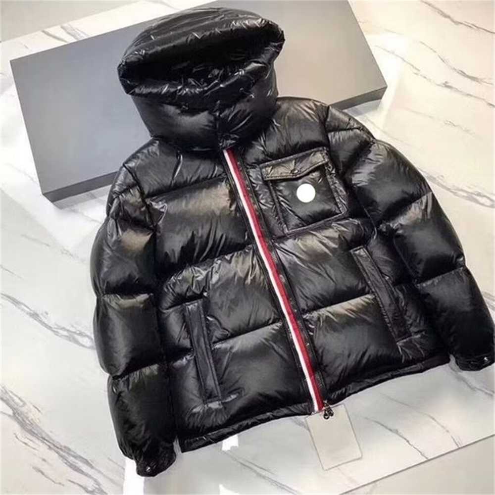 

2023 mens down jacket designer womens coat puffer Fashion Hooded Down Parkas Warm Thick Puffer Jacket Coat Black and white Casual Overcoat TN0L