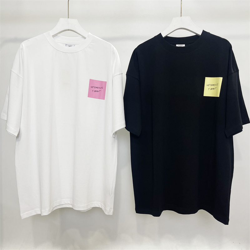 

2023ss Printing T-shirt Men Women 1 Quality Oversized Vintage T Shirt Tees, White