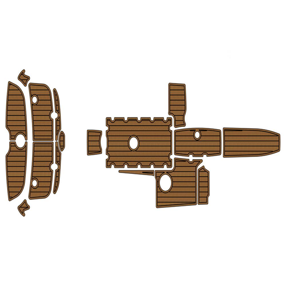 

2007-2009 Yamaha AR SX 230 Swim Platform Cockpit Boat EVA Teak Deck Floor Pad Backing Adhesive SeaDek Gatorstep Style Floor