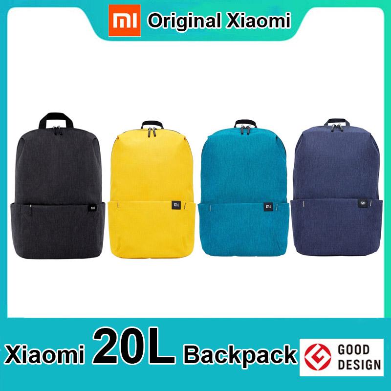 

Organizer Original Xiaomi Mi Backpack 20L Big Capacity Men Women 15.6inch Laptop Bag Urban Leisure Back Pack Colorful Sports Carry Bag