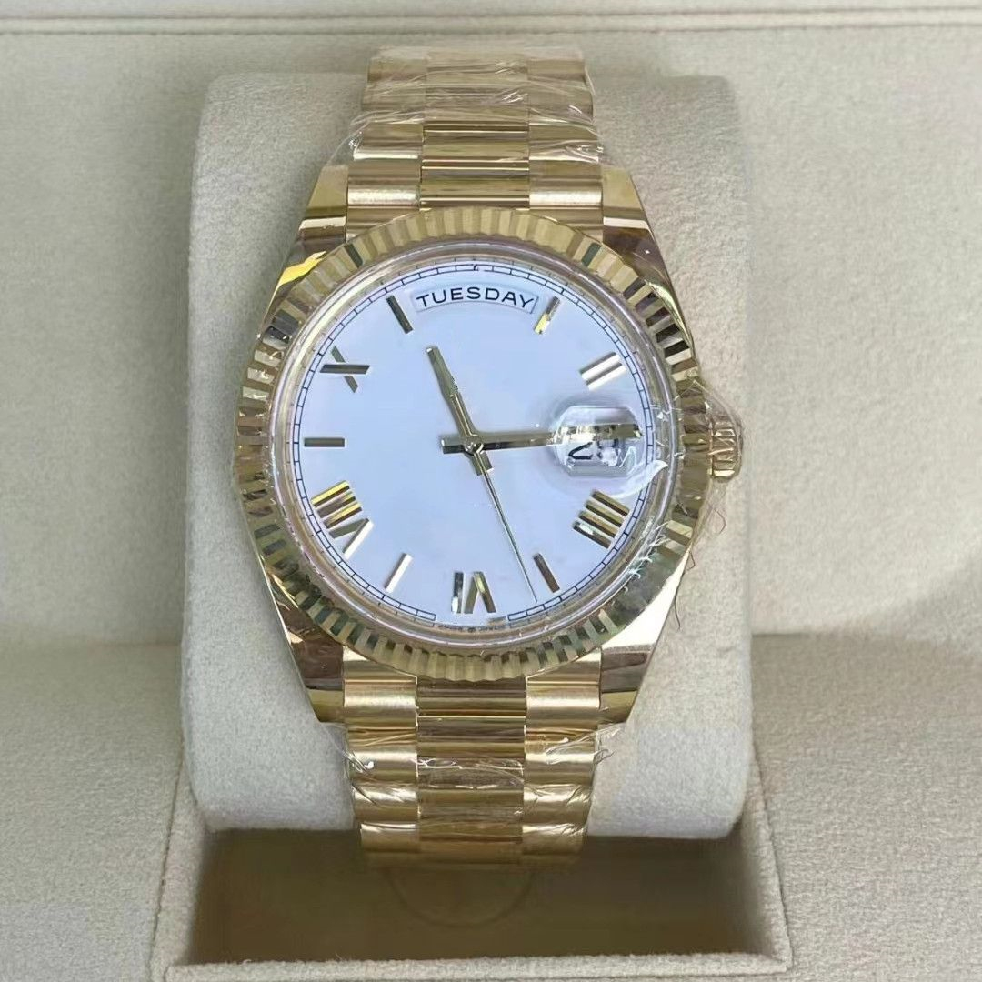 

Designer watch men's mechanical watch m228238-0042 sapphire 40MM Roman digital waterproof 50M swimming holiday gift with original box, A-33