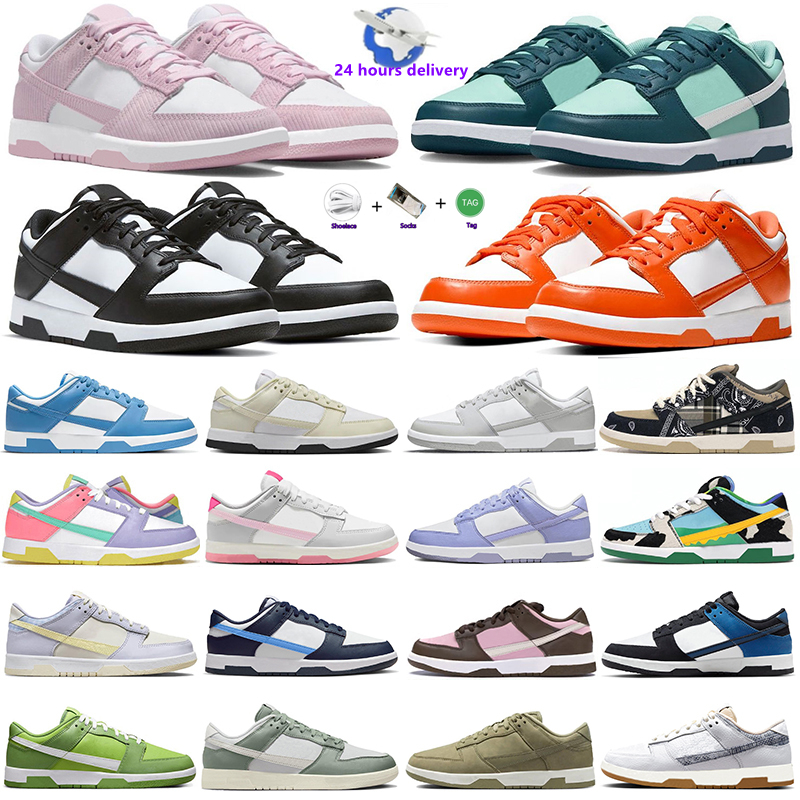 

Running Shoes White Black Paisley UNC Syracuse Varsity Green Orange Paisley Grey Fog Triple Pink Men Women Trainers Sports Sneakers Sneaker, Color#17