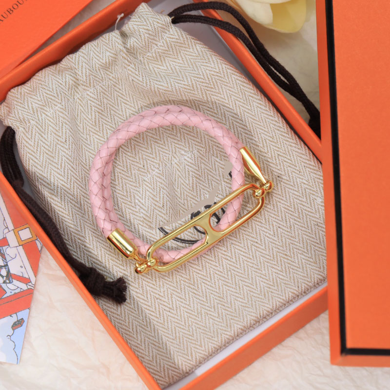 

dupe brand new arrivals real leather h bracelets bangle for women