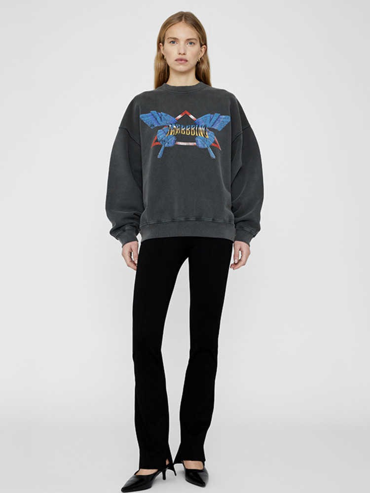 2023ss AB Harvey Chandail Femmes Laver Papillon Imprimer Pull BINGs Designer Sweat Mode Hoodies