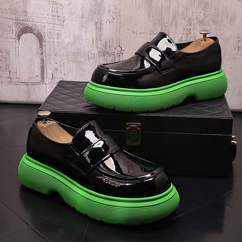 

Vintage mens shoes Celebrity Boyfriend loafers men dress shoes Trend Groom shoes zapatos hombre
