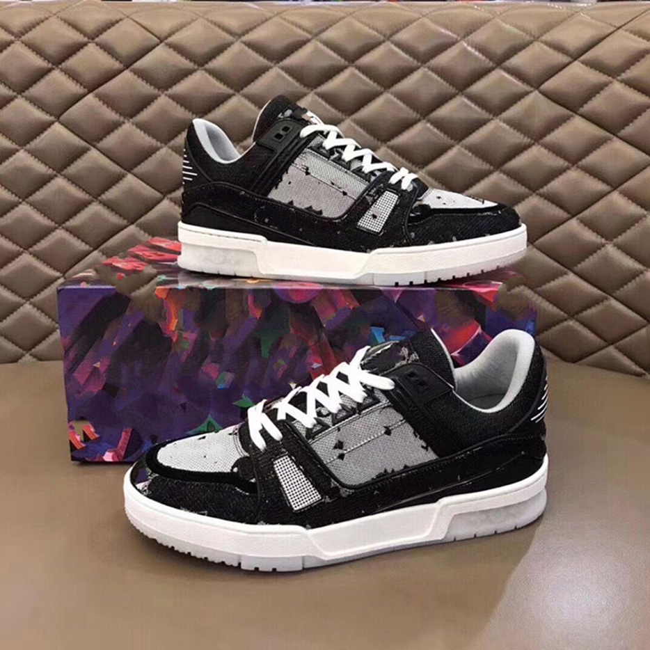 

High quality luxury designer shoes Spring and summer men's sports yellow embossing calfskin production size38-45 mkjlgf0000002