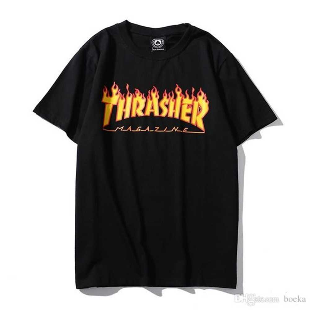 

t shirt men skateboards tee short sleeve skate tshirts tops hip hop homme women magazine shirts CADI O1TM