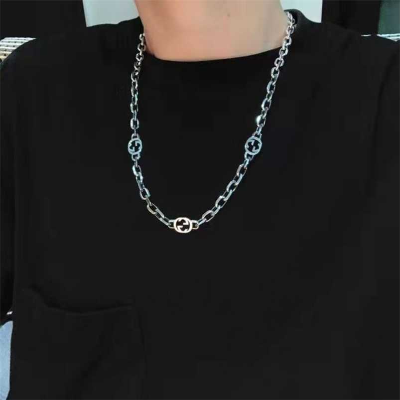 

2023 New designer jewelry bracelet necklace ring interlocking women's 925 sterling used versatile Bracelet