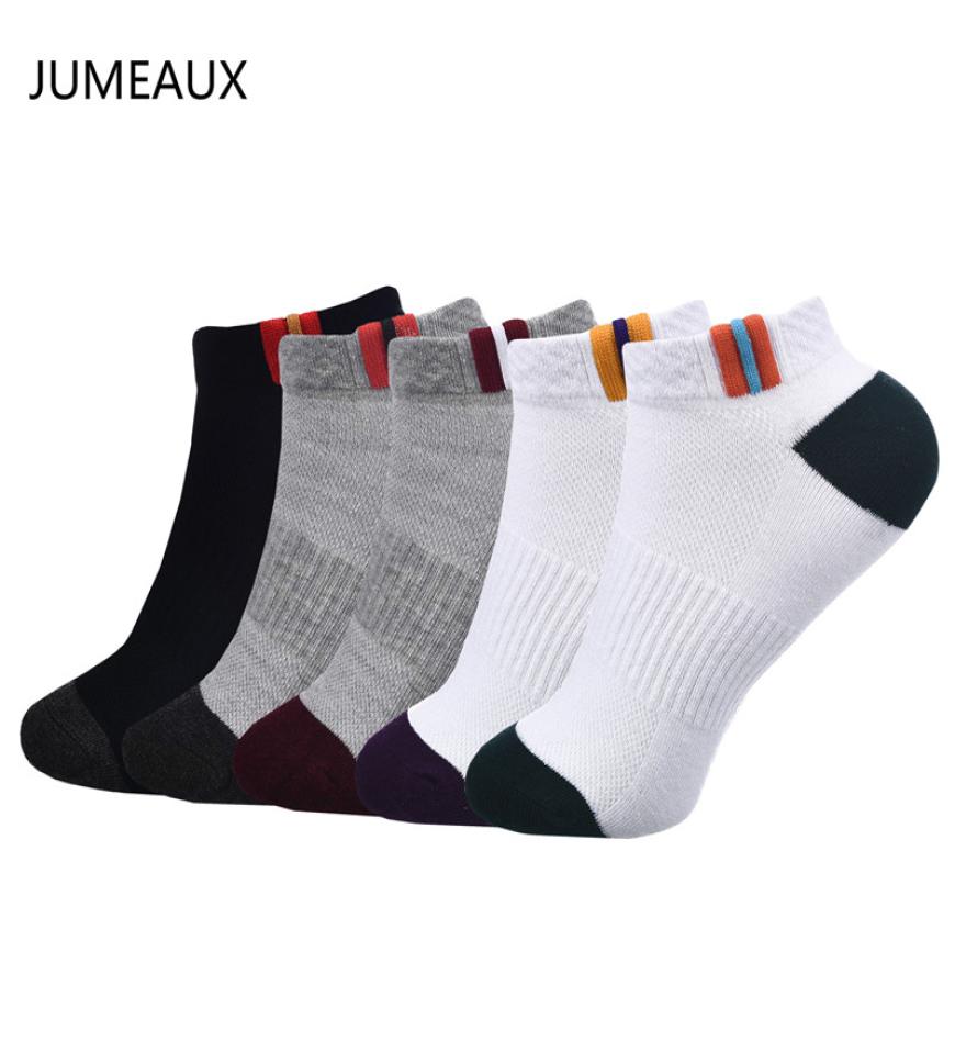 

Jumeaux Eu 35 45 High Quality Men Socks Cotton Bamboo Fiber Classic Breathable Mesh Mountain Socks Men 4 5 Pairs Set9183128, Beige
