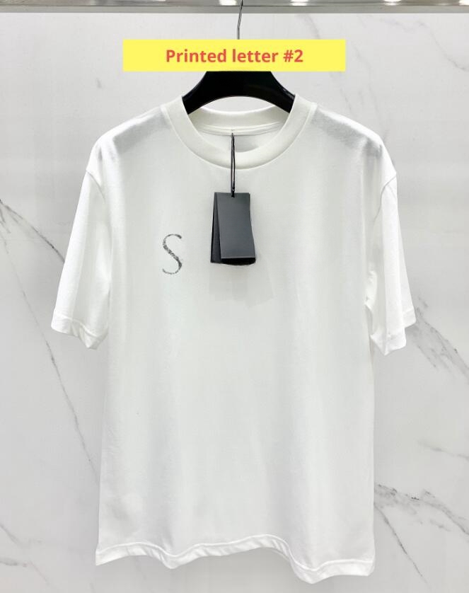 Fashion Clothing Y Women's t shirts Dupe Letter Summer Cotton Material Designer Shirts SL871-image-763792167