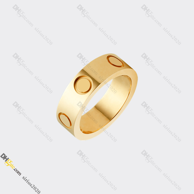 Love Ring Jewelry Designer Fomen Women Gold Ring Designer Ring Titanium Steel-Gold-plaqué jamais décoloré non allergique, magasin / 21491608