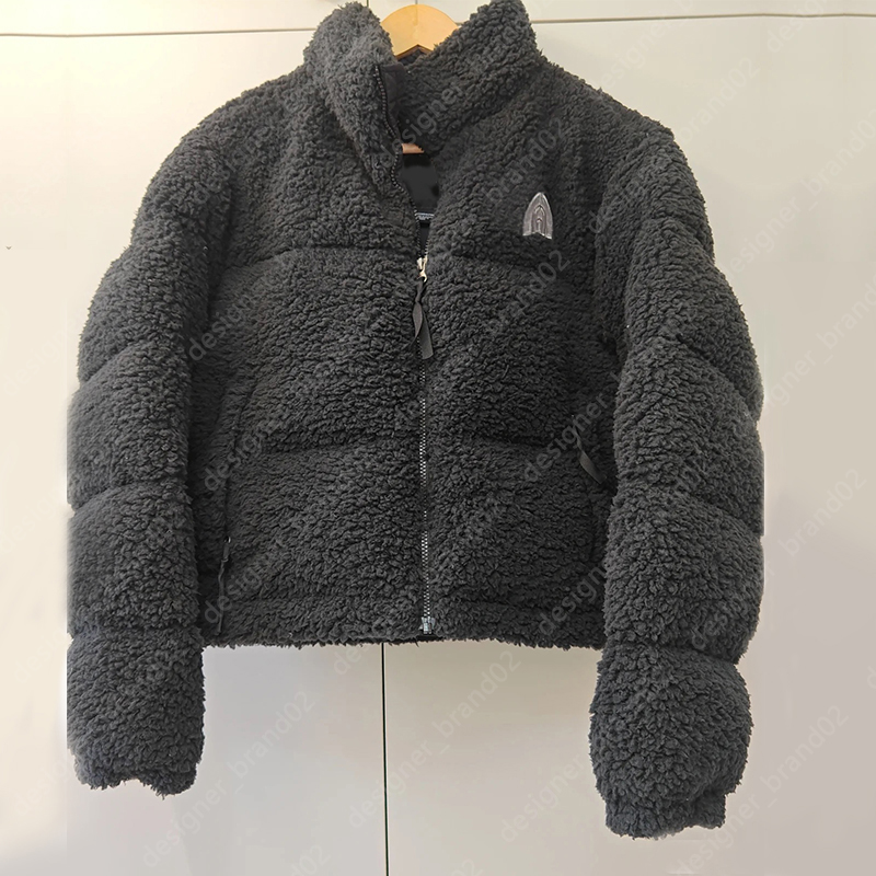 Designer Fleece Jacket Fashion Letter Embroidery Lamb Cashmere Coats Thick Style Mens Womens Winter Wool Jackets with Zippers Cardigan Outwears-image-925036747