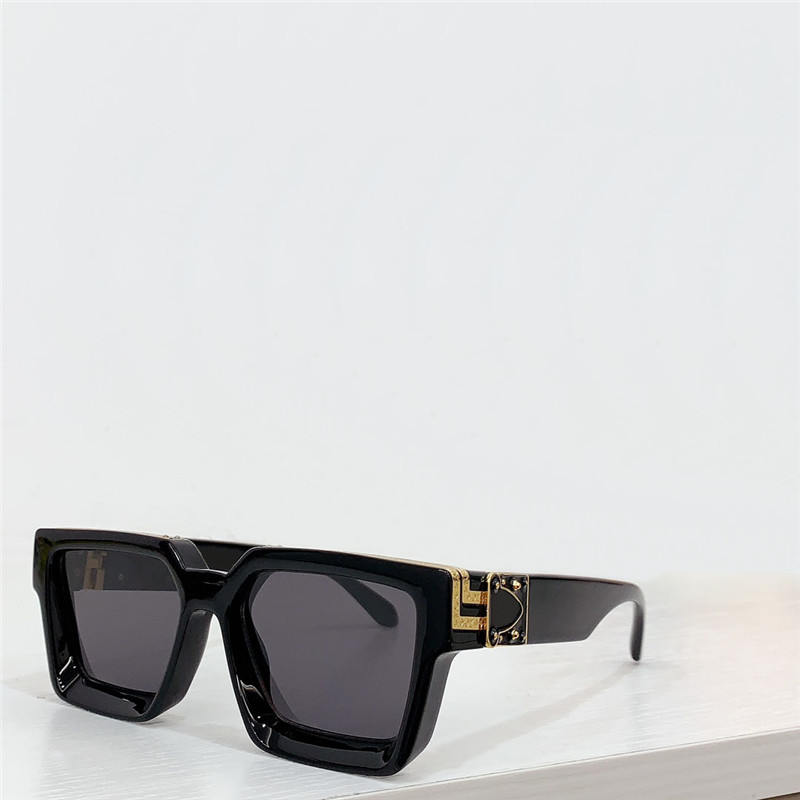 New fashion design square sunglasses Z1165 classic millionaire shape frame double metal strip version retro versatile style high-end UV400 protectio