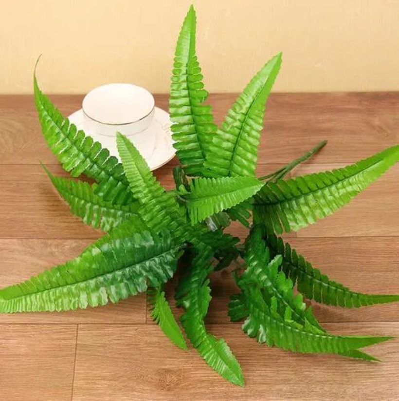 Artificial Plastic Fern Plant Fake Flower Wedding Flower Arrangement Home Decoration G507