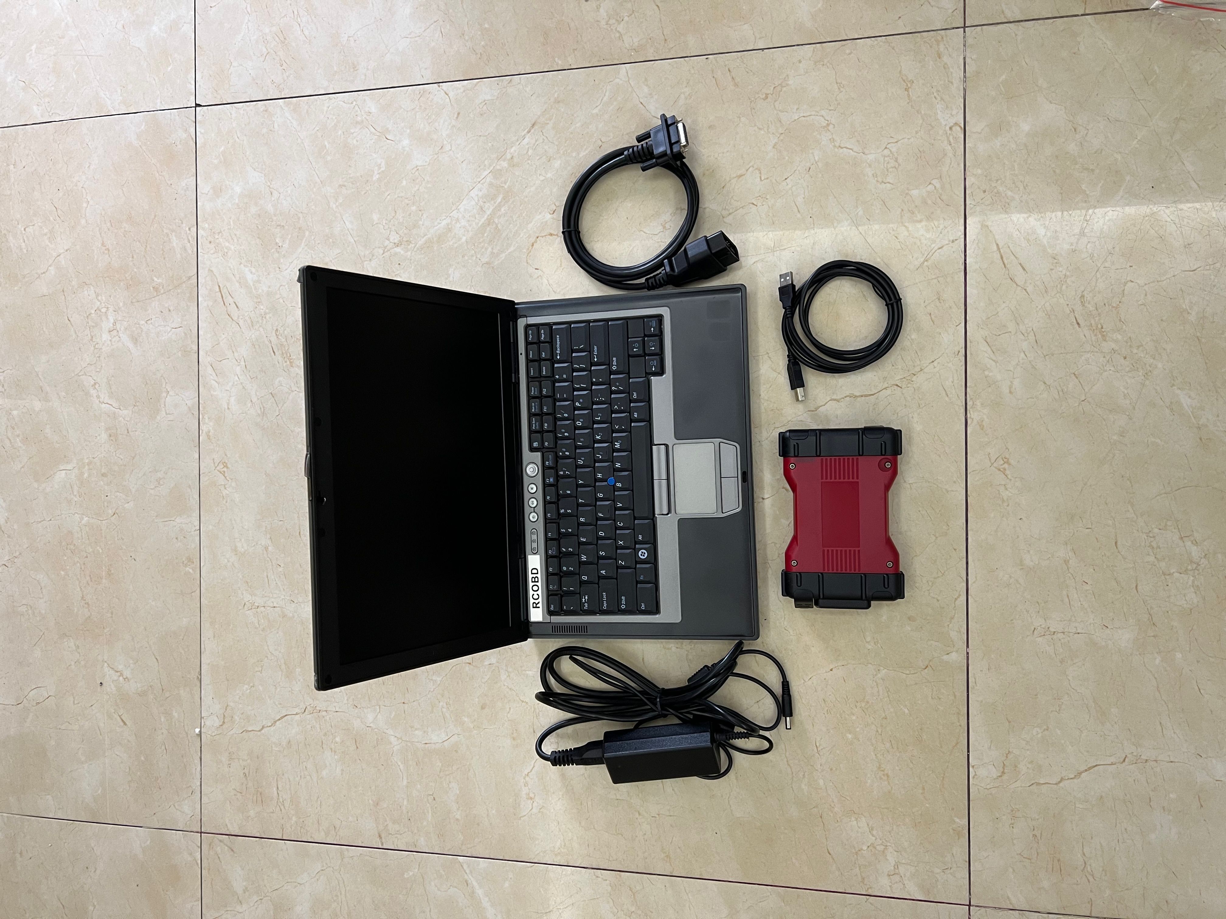 VCM2 2 in 1 for Ford and for Mazda IDS V129 Diagnostic Tool VCM II with d630 laptop plug&play-image-747538641