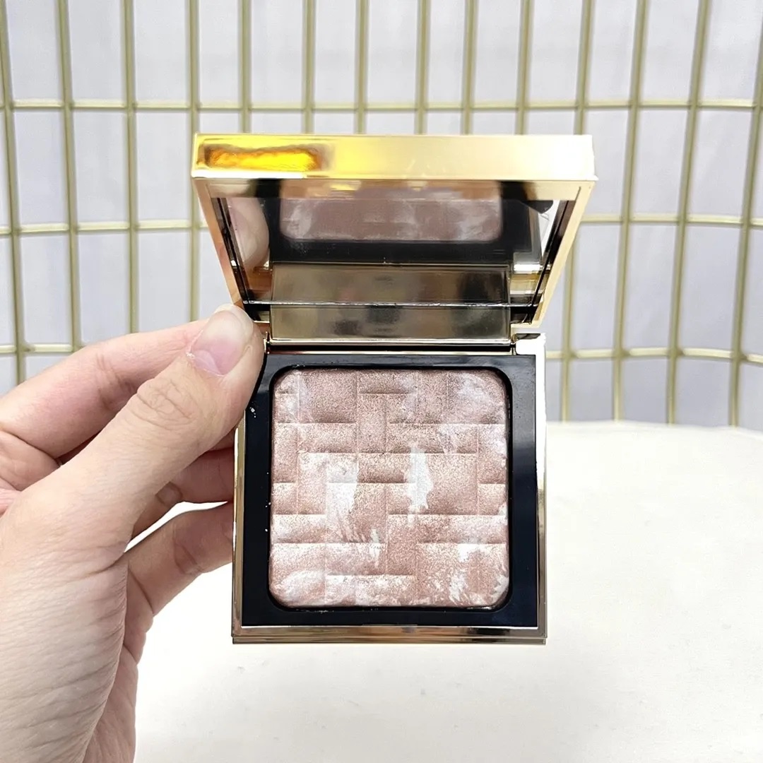 Top Brand Makeup Face Eye Illuminating Highlighter 7g Bronzers Highlighting Powder Palette Pink Glow Poudre Matte Shimmer Beauty Cosmetics High Qual