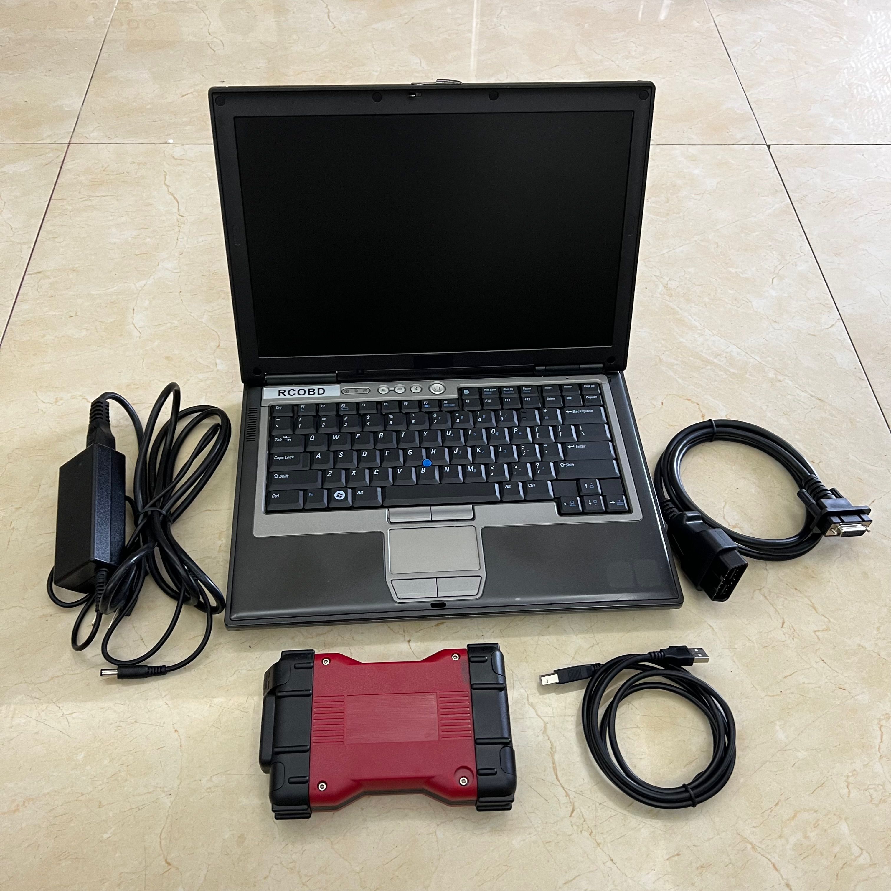 VCM 2 Diagnostic Scanner for ford ma-zda 2in1 Multi-language VCM2 IDS Best Chip with D630 laptop full set ready use-image-747540583