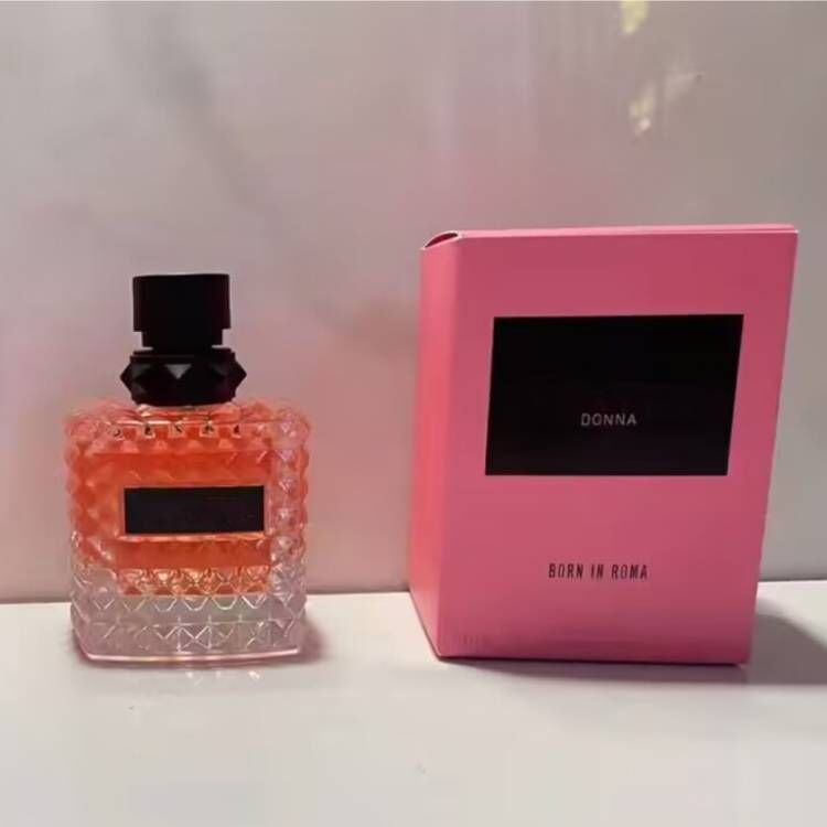 Women Fragrance 100ml Eau De Parfum Coral Fantasy Voce Viva Long Lasting Time Good Smell EDP Design Brand Woman Lady Girl Perfumes Cologne Body M-image-926503496