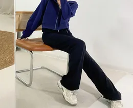 Align Yoga Women Bell Bottoms Pant Bodybuilding Perfectly Oversized Wide Leg Trousers Exercise Jogging Loose Fitting Lady High Rise Flared Sweatpant6093291