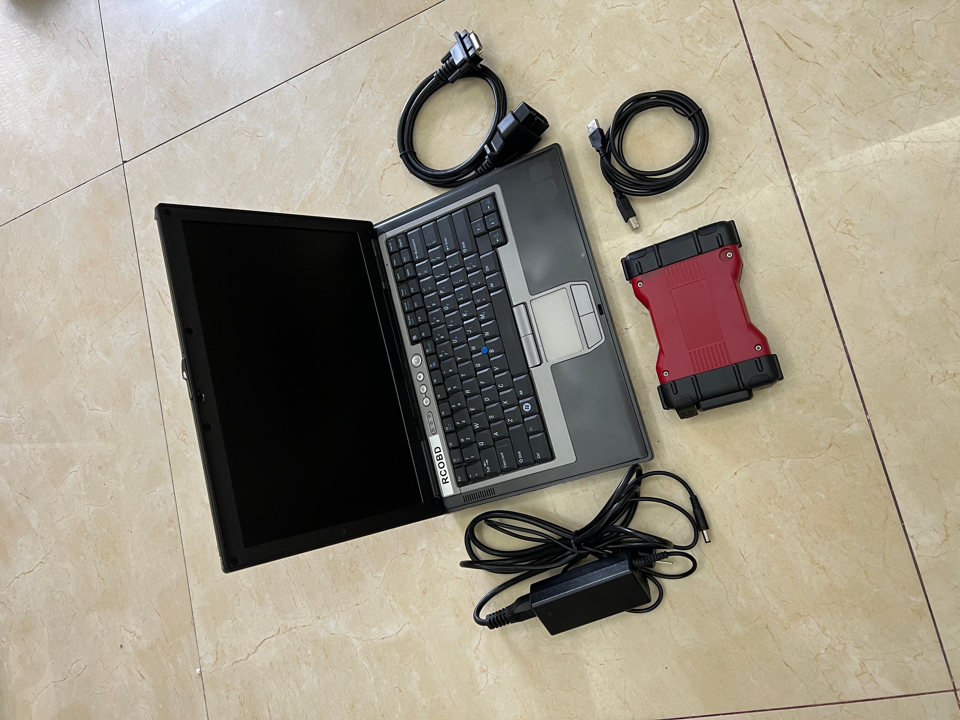 Top VCM2 Car Diagnostic tool for ford for mazda VCM-ii IDS V129 obd2 scanner vcm 2 with laptop d630 ready to use-image-747550902