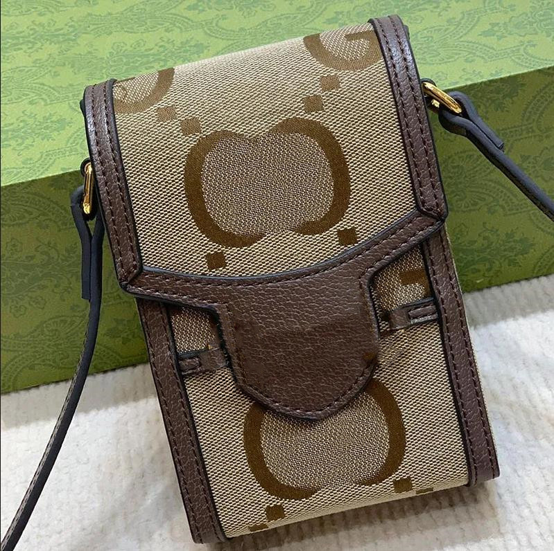 HH Classic 1955 Women Mini phone bag Fashion Small Shoulder Bags Luxurys Designers Handbags Purse Crossbody Bages Calfskin 625615
