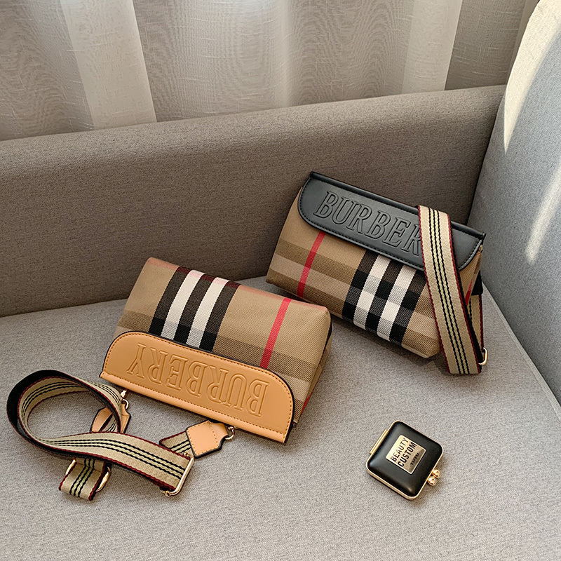 Fashion Designer Handbags Casual Women's Bag Single Shoulder Crossbody Trendy Bag Purse Luxury Versatile Plaid Women's Bag 