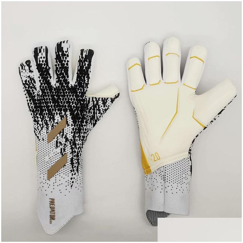 2022 New Goalkeeper Gloves Finger Protection Professional Men Football Gloves Adults Kids Thicker Goalie Soccer glove