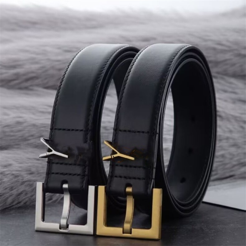 Luxury designer belt fashion letters buckle genuine leather belt High Quality designers belts casual belt womens girdle waistband belts for women-image-926535668