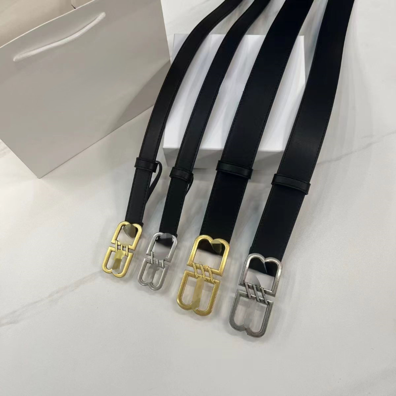 Unisex Designer Belts Lovers B Buckle Belt Simple Korean Version Decoration Retro Men and Women Youth Belt-image-926593464