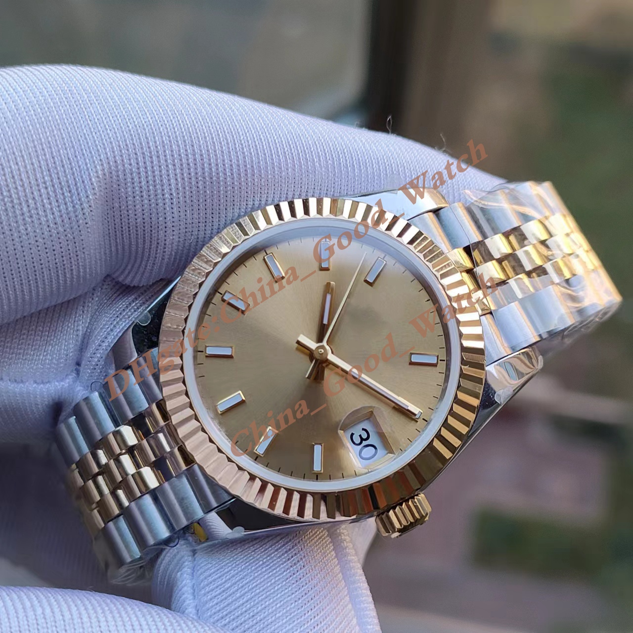 BP Factory high-quality Women's Watches 278273 278274 31MM Date V2 Strap Watch CAL.2813 Mechanical Automatic Sapphire 18K gold Ladies Watch Wri