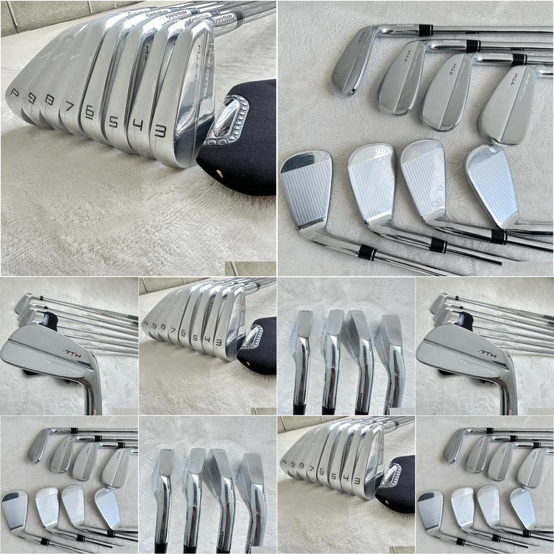 Men`s Golf Iron Golf Club Irons Set Forged Golf Clubs 3456789P Regular/Stiff Steel/Graphite Shafts Headcovers