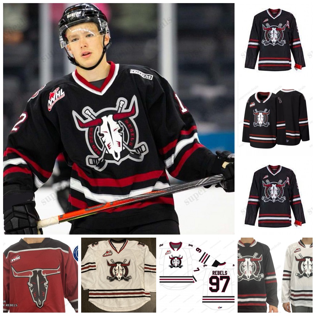 7 Jeramiah Roberts 2024 Rebels WHL Jerseys Matthew Gard Frantisek Formanek Latimer Kalan Lind Kai Uchacz Samuel Drancak Birnie Ollie Josephson Re-image-925893421