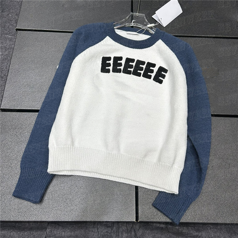 Flocage Lettre Chandails Tricotés Sweats À Capuche Designers Hauts Pour Femmes À Manches Longues Pulls Occasionnels Pull D'hiver