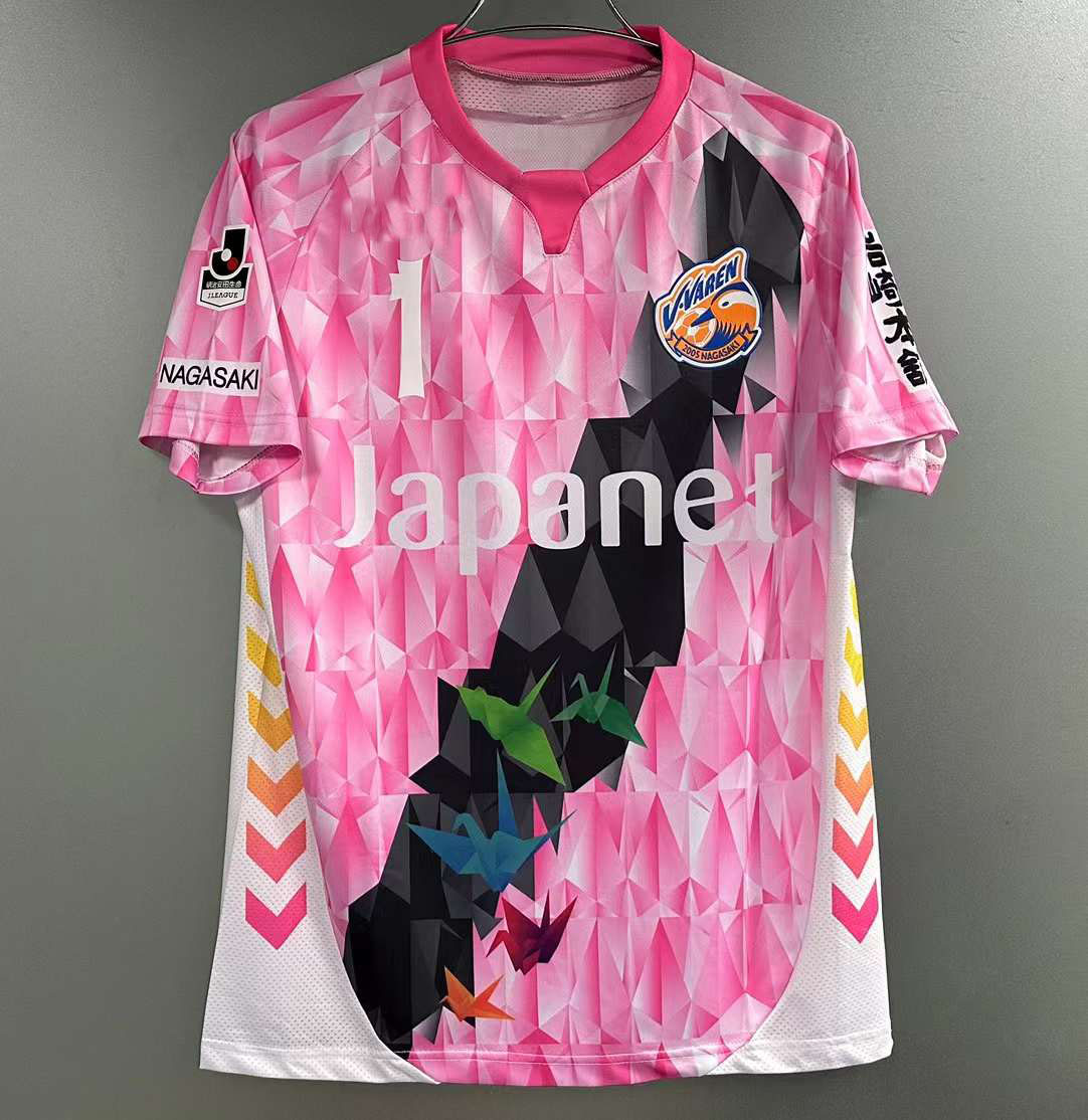 2023 Japan J league V-Varen Nagasaki Goalkeeper T-shirt-image-397274995
